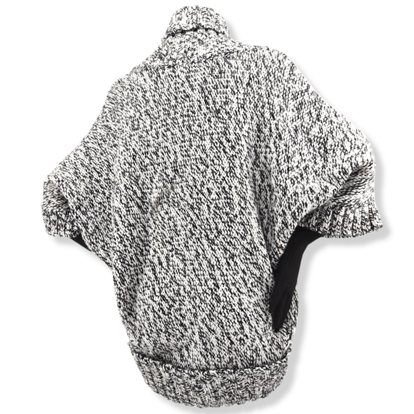 EXPRESS WOVEN DOLAN SLEEVE WARM SOPHISTICATED SWEATER w/ TOGGLE CLOSURE … - Picture 2 of 8